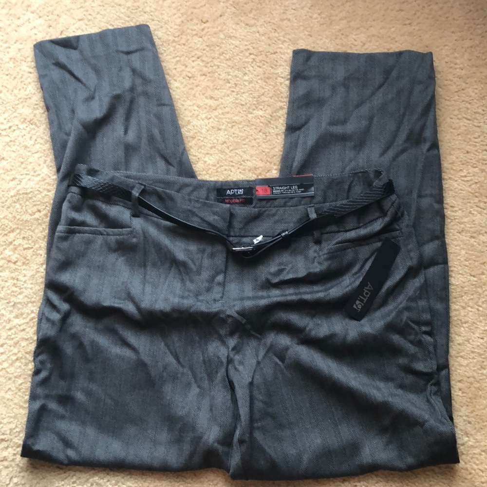 NWT Apt 9 straight leg size 18 pants